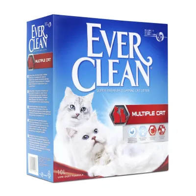 Ever Clean Multiple Cat Kedi Kumu 10 Lt