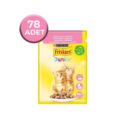 Friskies Tavuklu Yavru Yaş Kedi Maması 85 Gr x 78 Adet