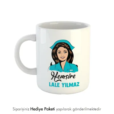 Hemşireye Hediye Kupa Bardak