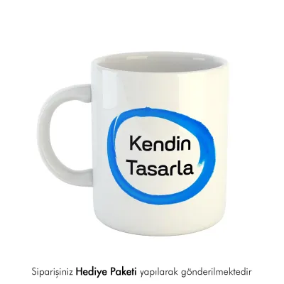 Kendin Tasarla İsim Ve Fotoğraf Baskılı Hediye Kupa Bardak
