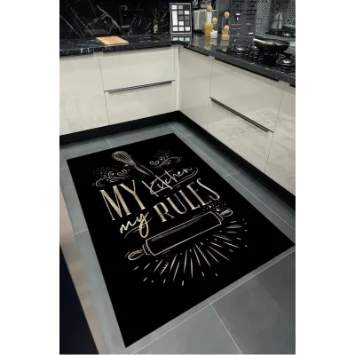 Komut Halısı My Kitchen Rules Mutfak Halısı