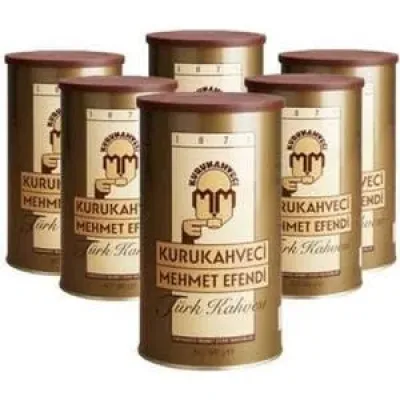 Kurukahveci Mehmet Efendi Mehmet Efendi Türk Kahvesi 500 gr x 6 Adet