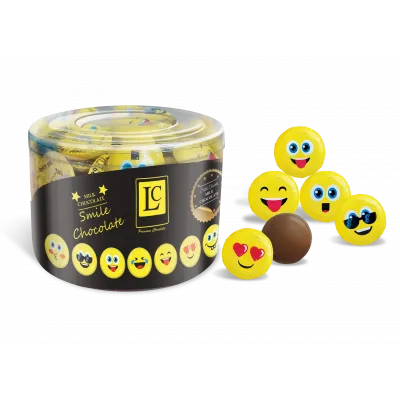 Lc Emoji Sütlü Çikolata 5 Gr X100 Adet