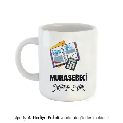 Muhasebeciye Hediye Kupa Bardak