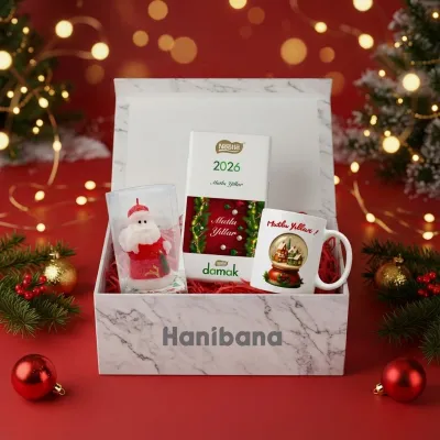 Mutlu Yıllar Kupa & Çikolata Hediye Seti