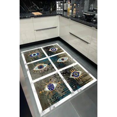 Nazar Mosaic Mutfak Halısı