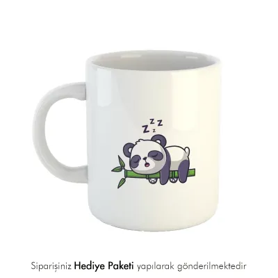 Panda Tasarımlı Kahve Kupası