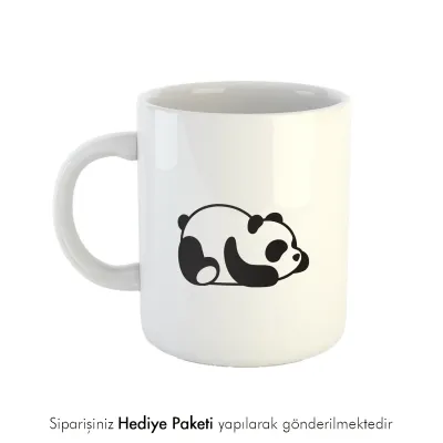 Panda Temalı Kahve Kupası