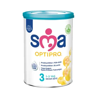 Sma 3 Optipro Probiyotik 1-3 Yaş Devam Sütü 800 Gr