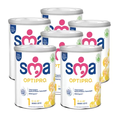 Sma Optipro 1 Num. 800 Gr Devam Sütü X 6 Adet