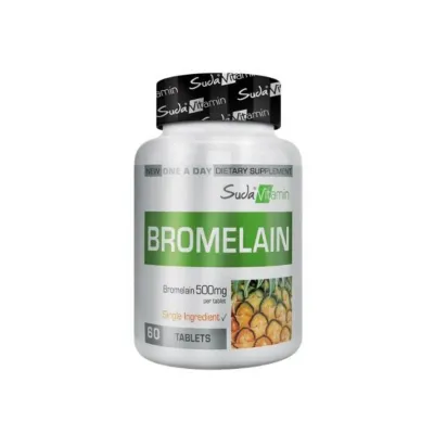 Suda Vitamin Bromelain Takviye 500mg 60 Tablet