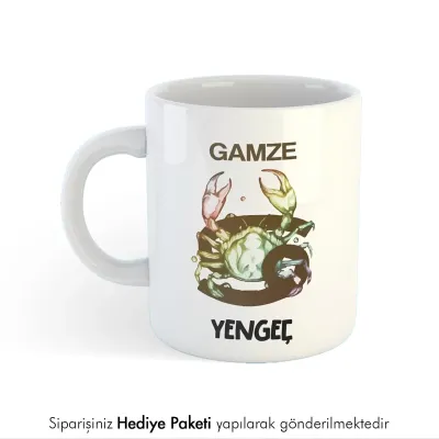 Yengeç Burcuna Hediye Kupa Bardak
