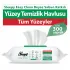 Sleepy Easy Clean Beyaz Sabun Katkılı Yüzey Temizlik Havlusu 3 Adet 3x100 (300 Yaprak)