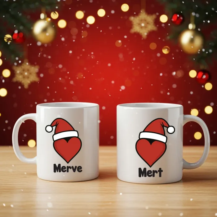 2li Kişiye Özel Yılbaşı Aşk Kupası