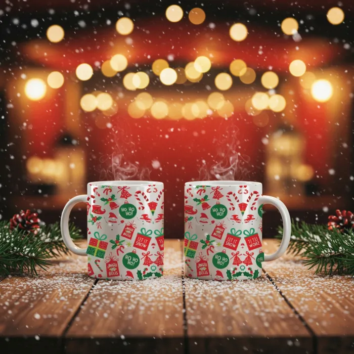 2li Noel Coşkusu Temalı Kupa