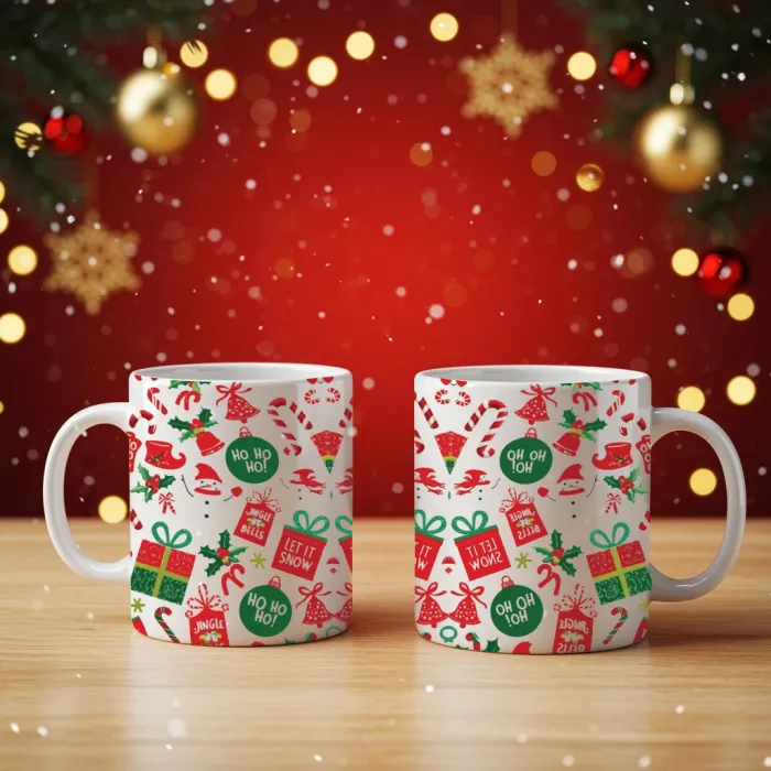 2li Noel Coşkusu Temalı Kupa