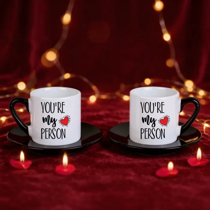 You’re My Person Temalı 2li Fincan Seti