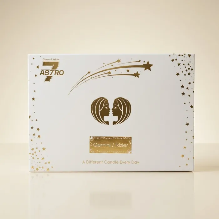 İkizler Burcu Mum Seti