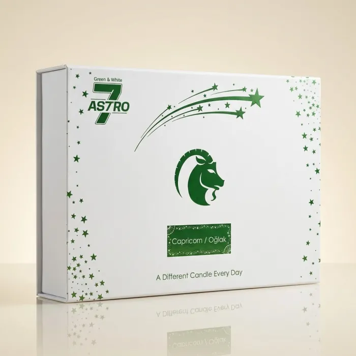 Oğlak Burcu Mum Seti