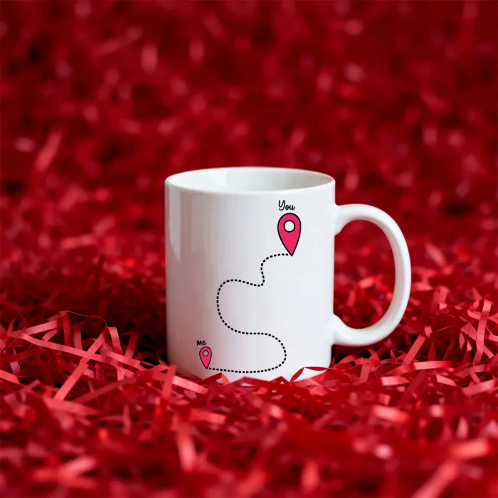 Sana Giden Yol Temalı Kupa Bardak