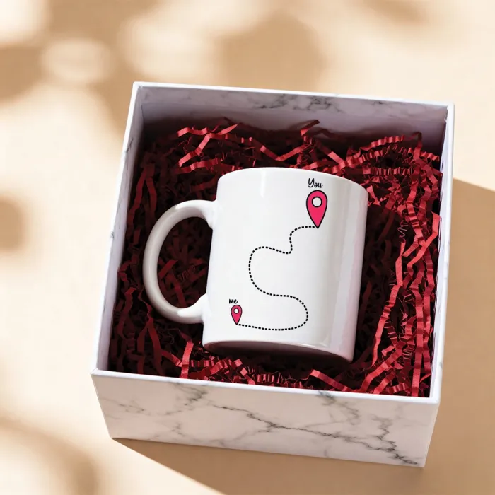 Sana Giden Yol Temalı Kupa Bardak