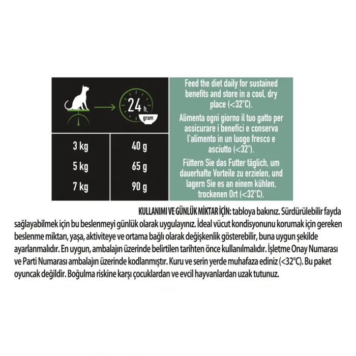 Pro Plan LiveClear Alerjen Azaltan Somonlu 1.4 kg Kısırlaştırılmış Yetişkin Kedi Maması