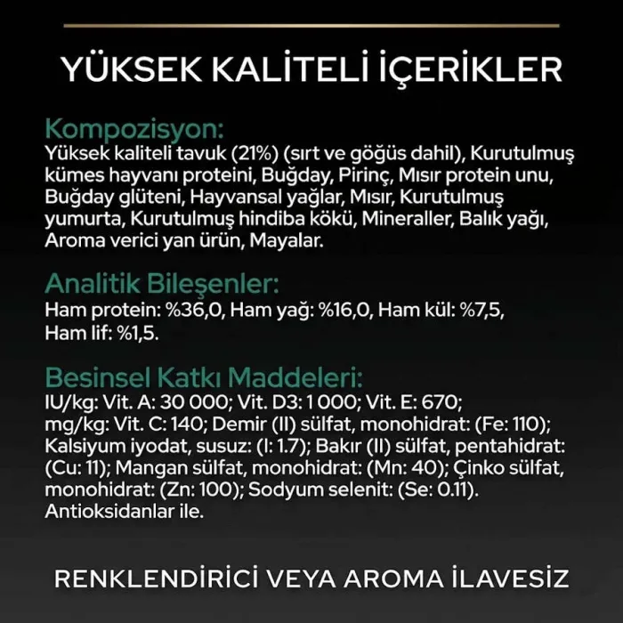 Pro Plan Tavuklu Yetişkin Kuru Kedi Maması 1,5 Kg