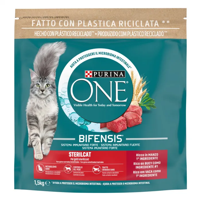 Purina One Sığır Etli Kısırlaştırılmış Kedi Maması 1,5 Kg