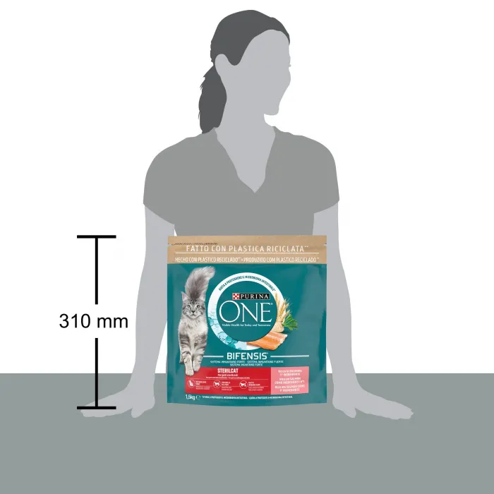Purina One Somonlu Kısırlaştırılmış Kedi Maması 1,5 Kg x 3 Adet