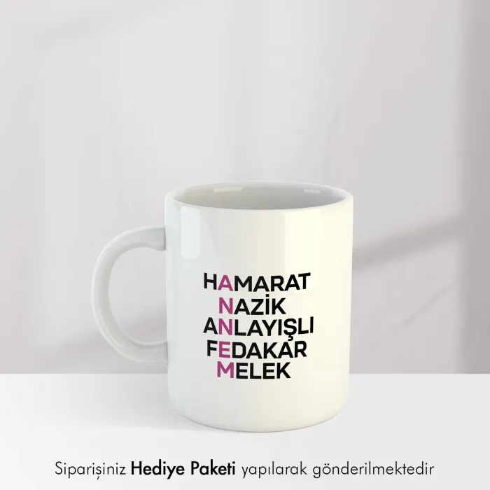 Anneler Gününe Özel Kupa Bardak