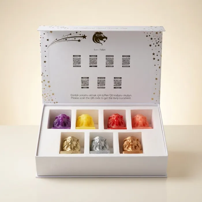 Aslan Burcu Mum Seti