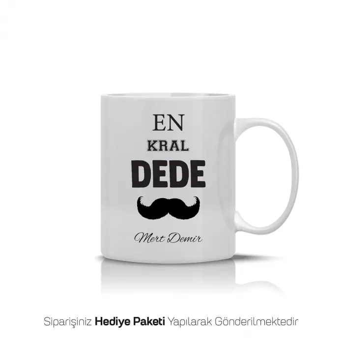 En Kral Dede Temalı Kişiye Özel Kupa Bardak