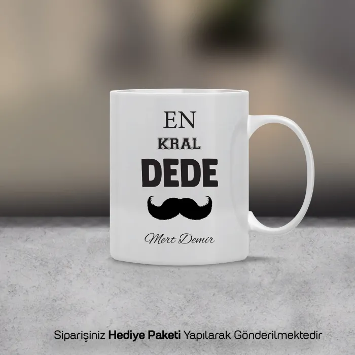 En Kral Dede Temalı Kişiye Özel Kupa Bardak
