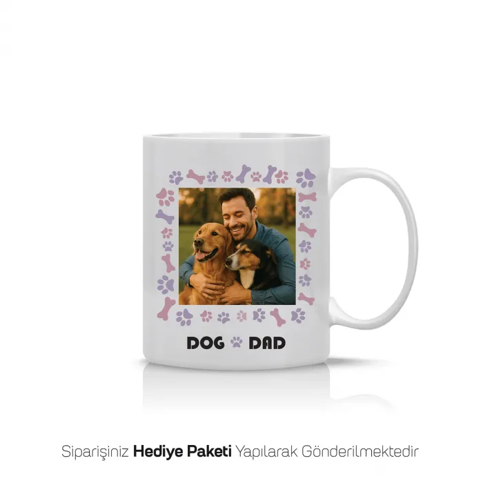 Evcil Hayvan Babası Kişiye Özel Kupa Bardak