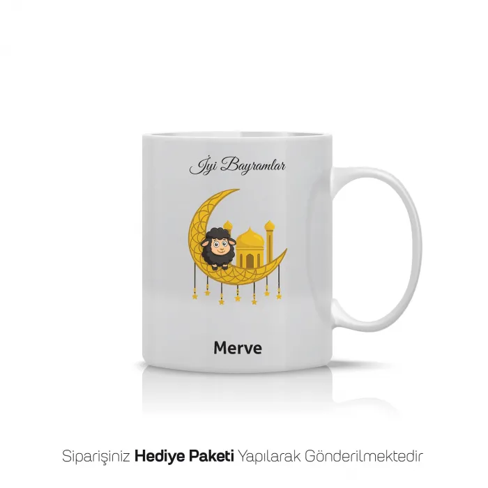 Kişiye Özel Bayram Hilali Kupası