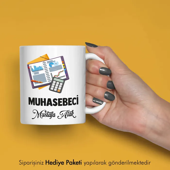 Muhasebeciye Hediye Kupa Bardak