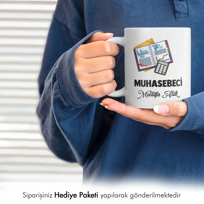 Muhasebeciye Hediye Kupa Bardak
