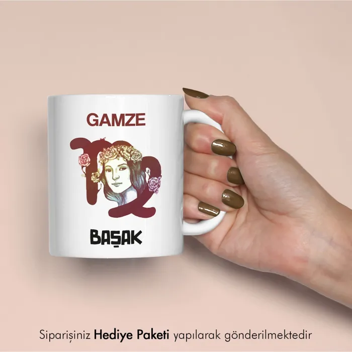 Başak Burcuna Hediye Kupa Bardak