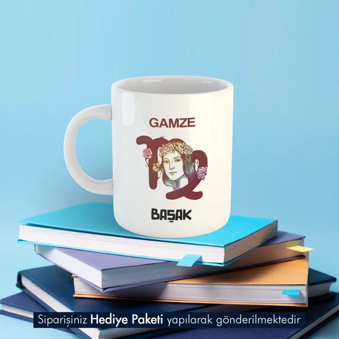 Başak Burcuna Hediye Kupa Bardak