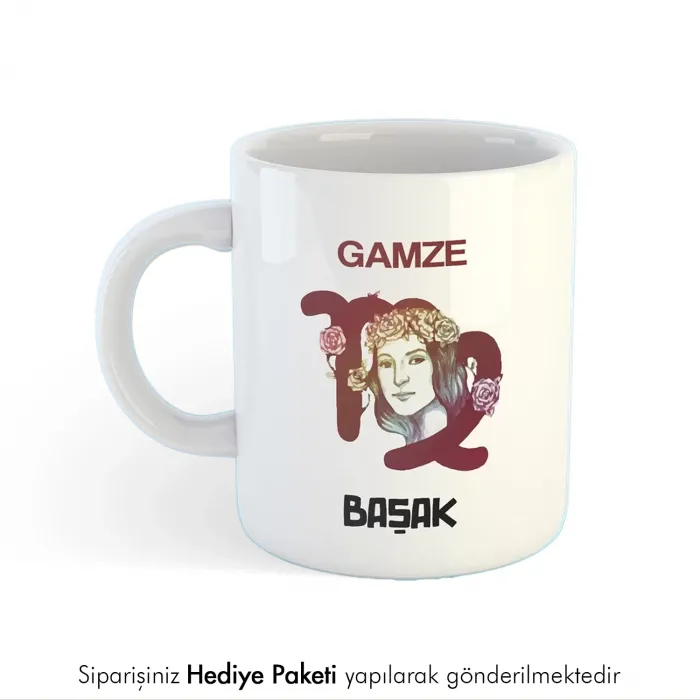 Başak Burcuna Hediye Kupa Bardak