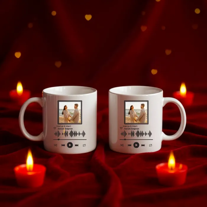 Bizim Şarkımız Kişiye Özel Kupa Seti