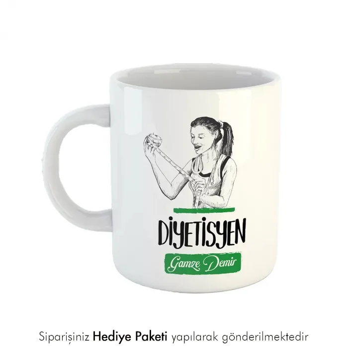 Diyetisyene Hediye Kahve Kupası