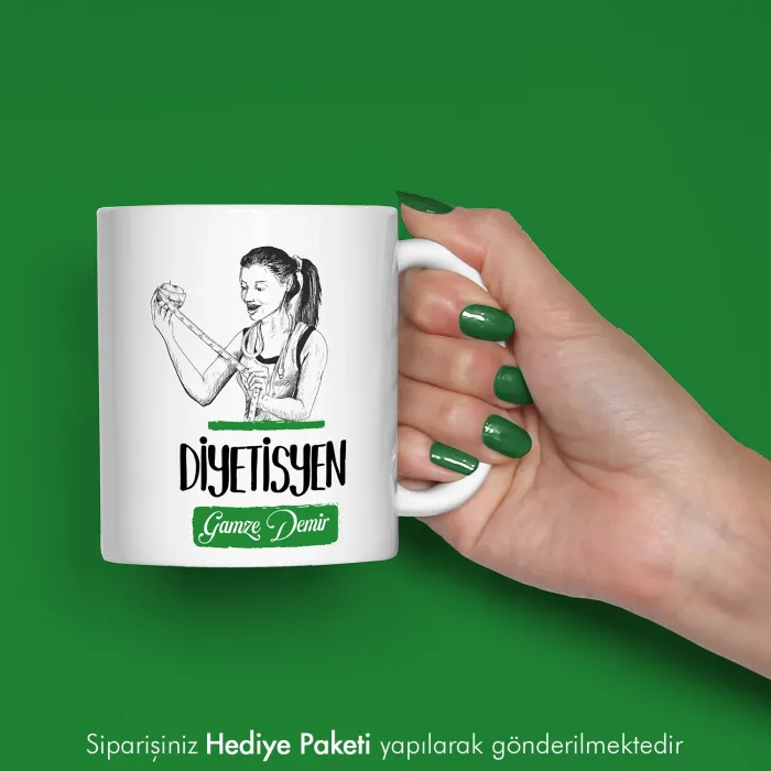 Diyetisyene Hediye Kahve Kupası