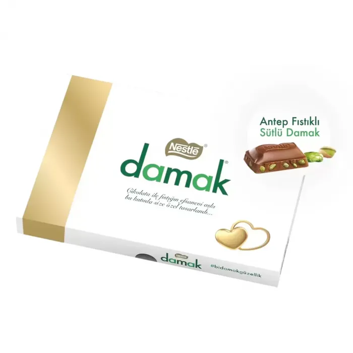 Öğretmenler Gününe Özel Fotoğraflı Nestlé Damak Çikolata Paketi