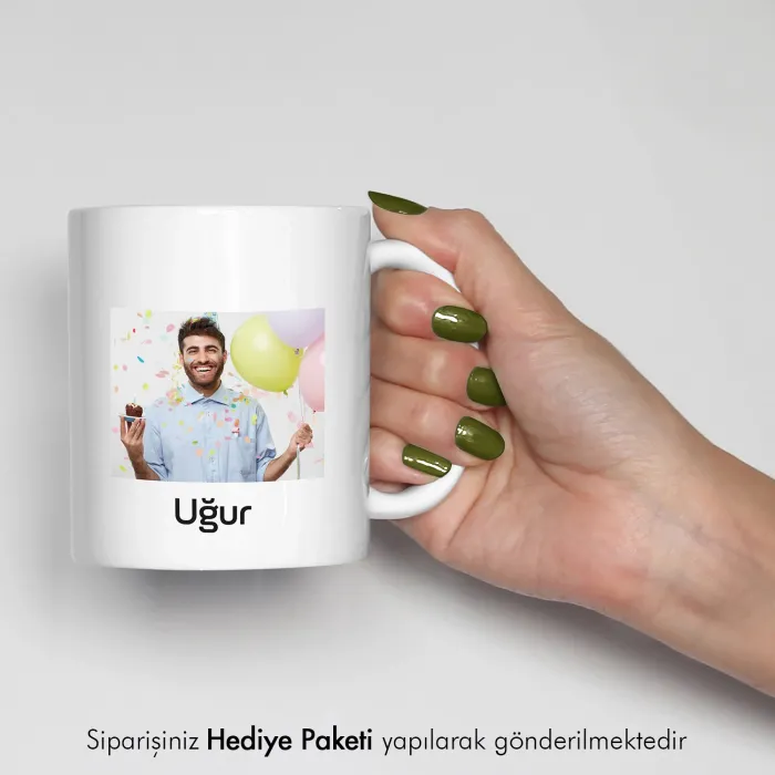 Doğum Gününe Özel Takvim Temalı Kupa Bardak