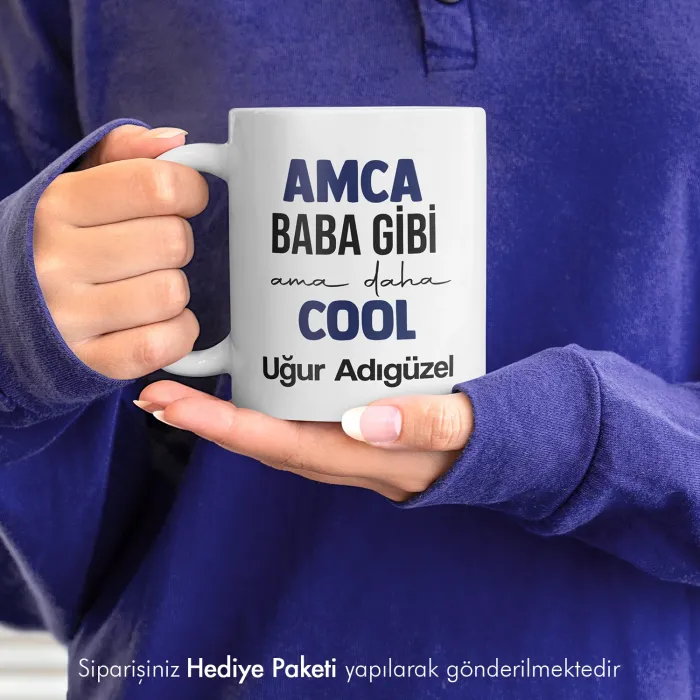 Amcaya Özel Espirili Kupa Bardak