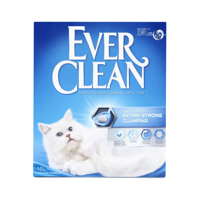 Ever Clean Extra Strength Ekstra Güçlü Kokusuz Topaklanan Kedi Kumu 10lt