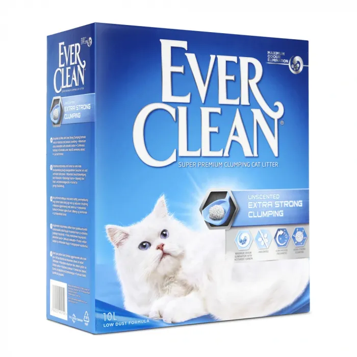 Ever Clean Extra Strength Ekstra Güçlü Kokusuz Topaklanan Kedi Kumu 10lt