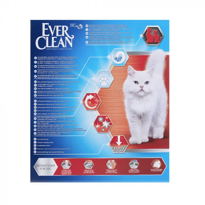 Ever Clean Multiple Cat Kedi Kumu 10 Lt