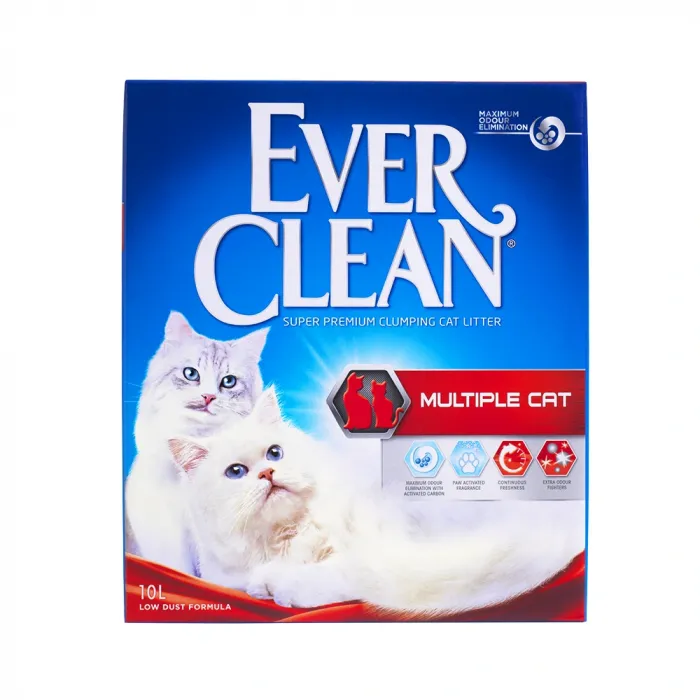 Ever Clean Multiple Cat Kedi Kumu 10 Lt
